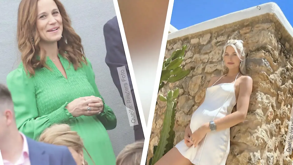 Pippa Middleton UND Lena Gercke sind schwanger Baby an Bord!