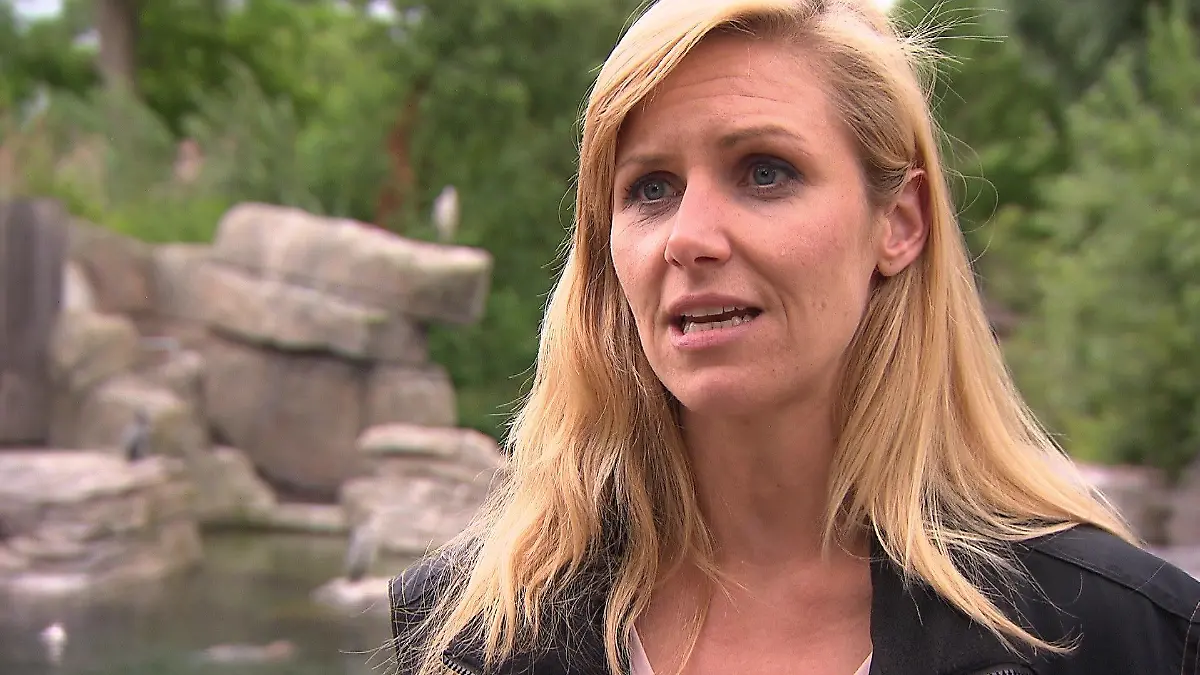 Sabrina Linn, Kuratorin des Frankfurter Zoos.