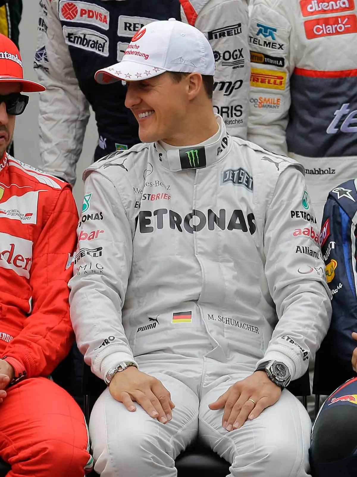 Bildnummer: 11993692  Datum: 25.11.2012  Copyright: imago/Thomas Melzer
formula 1 GP, Brasilien in Sao Paulo/Interlagos, 25.11.12, Fernando Alonso, Scuderia Ferrari, Michael Schumacher, Mercedes Grand Prix, Sebastian Vettel, Red Bull Racing, Photo:mspb/Nelson formula 1 GP, Brasilien, Fernando Alonso, Michael Schumacher, Sebastian Vettel, ; Motorsport Formel 1 F1 F WM GP Brasilien Sao Paulo Interlagos xcb x0x 2012 quer Formel 1 formula 1 Racing Fernando Alonso Scuderia Ferrari Motorsport Michael Schumacher Mercedes Grand Prix Sebastian Vettel Red Bull Racing 

Image number 11993692 date 25 11 2012 Copyright imago Thomas Melzer Formula 1 GP Brazil in Sao Paulo Interlagos 25 11 12 Fernando Alonso Scuderia Ferrari Michael Schumacher Mercedes Grand Prix Sebastian Vettel Red Bull Racing Photo  Nelson Formula 1 GP Brazil Fernando Alonso Michael Schumacher Sebastian Vettel motor aviation Formula 1 F1 F World Cup GP Brazil Sao Paulo Interlagos  x0x 2012 horizontal Formula 1 Formula 1 Racing Fernando Alonso Scuderia Ferrari motor aviation Michael Schumacher Mercedes Grand Prix Sebastian Vettel Red Bull Racing  