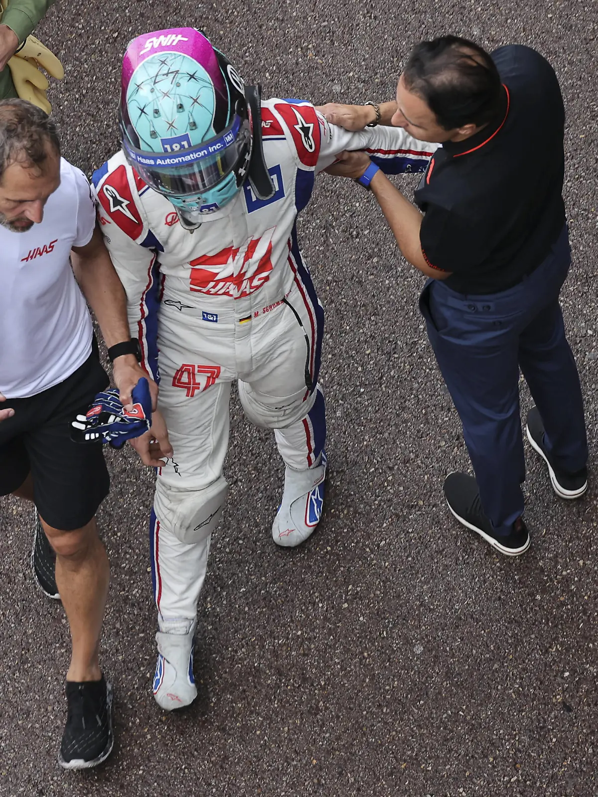  SCHUMACHER Mick ger, Haas F1 Team VF-22 Ferrari, portrait during the Formula 1 Grand Prix de Monaco 2022, 7th round of the 2022 FIA Formula One World Championship, WM, Weltmeisterschaft on the Circuit de Monaco, from May 27 to 29, 2022 in Monte-Carlo, Monaco - F1 - MONACO GRAND PRIX 2022 - Race DPPI/Panoramic PUBLICATIONxNOTxINxFRAxITAxBEL 0012201908175