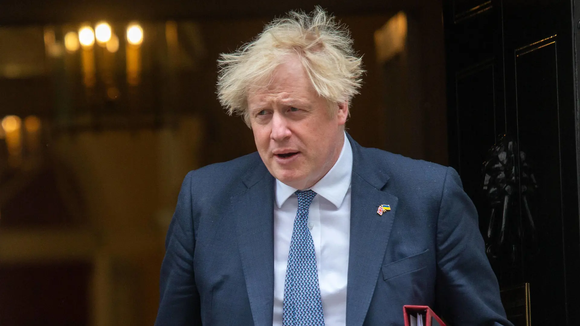 May 26, 2022, London, England, United Kingdom: UK Prime Minister BORIS JOHNSON leaves 10 Downing Street before marking the queen s Platinum Jubilee with a speech in the House of Commons. London United Kingdom - ZUMAs262 20220526_zip_s262_029 Copyright: xTayfunxSalcix