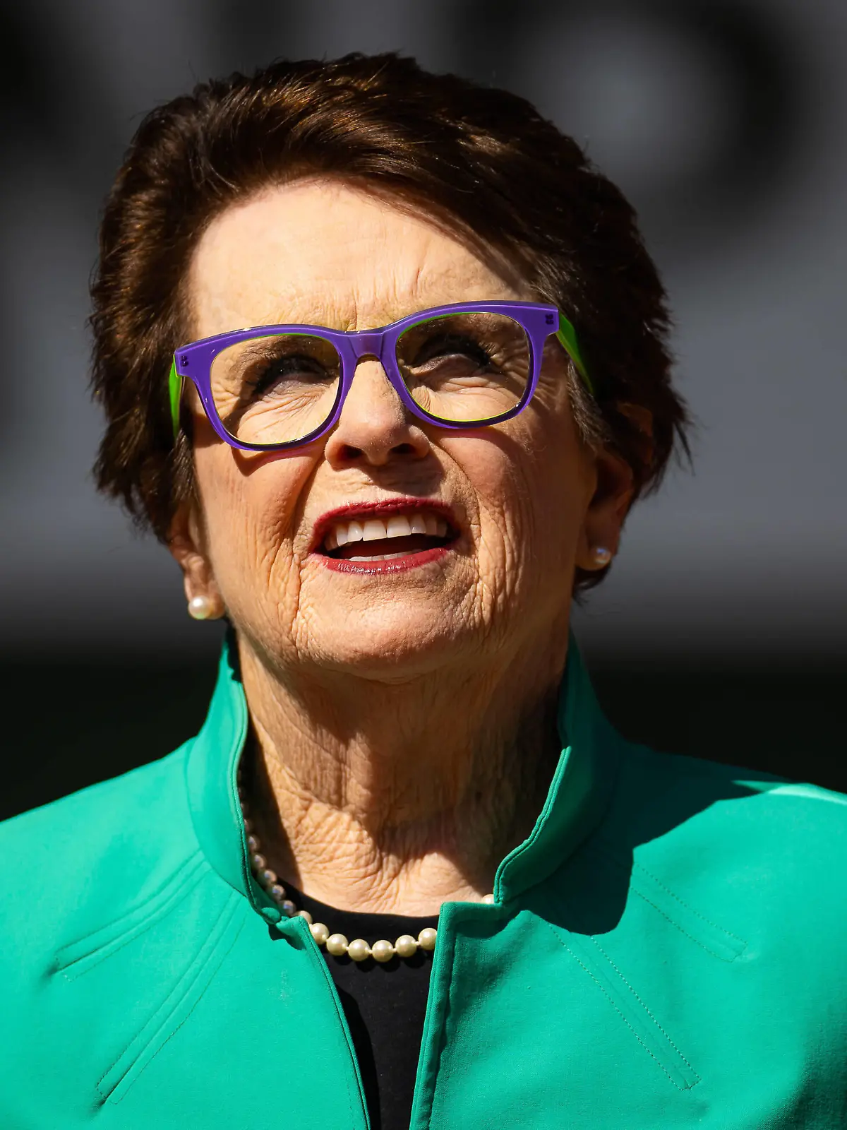  June 2, 2022, PARIS, FRANCE: Billie Jean King of the United States is honored after the semi-final of the 2022 Roland Garros Grand Slam tennis tournament PARIS FRANCE - ZUMAa181 20220602_zaa_a181_141 Copyright: xRobxPrangex