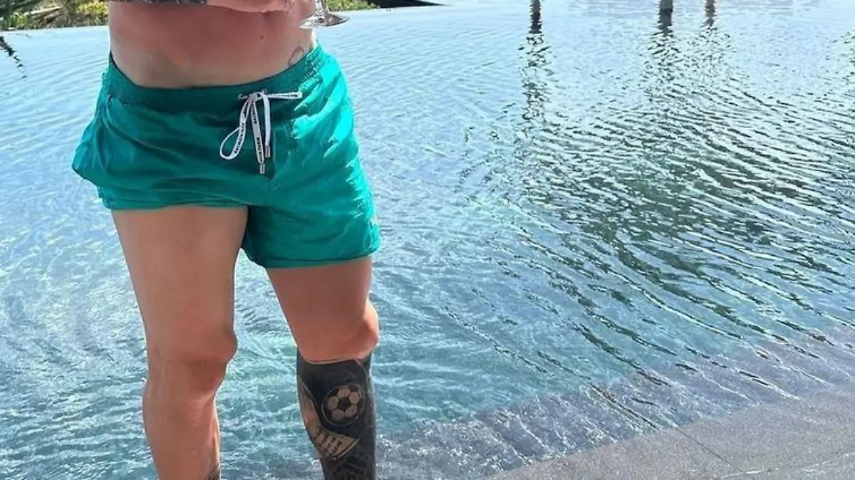 Lionel Messi im Urlaub.