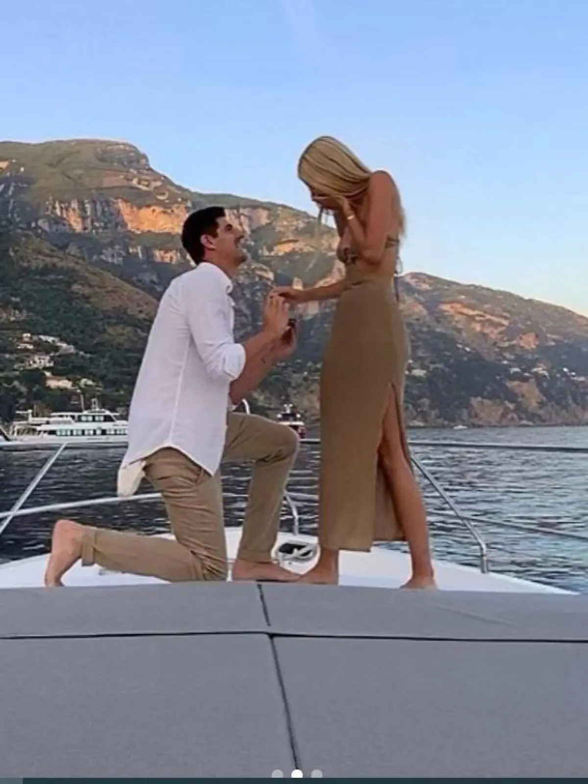 Thibaut Courtois und Mishel Gerzig haben sich verlobt
