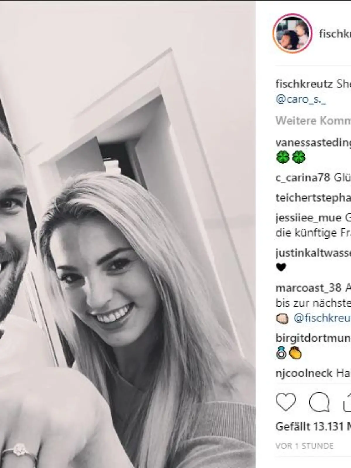 Vor kurzem erfreuten sich Kevin Großkreutz und seine Caro an der schönen Nachricht, dass sie ein zweites Kind bekommen - nun verlobte sich das Paar