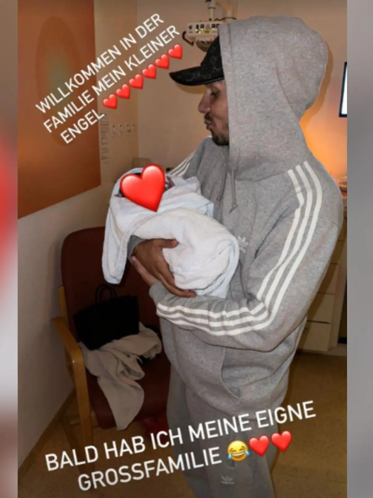 Capital Bra ist wieder Papa geworden - zum viertel Mal
