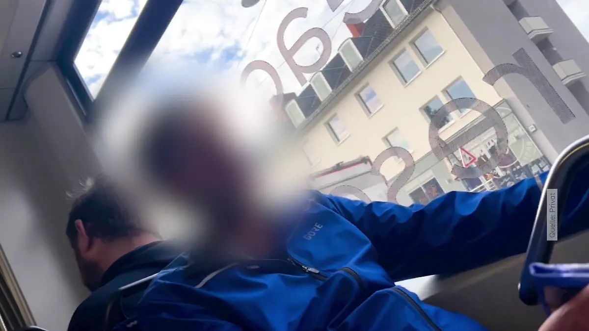 Im Instagram-Video ist deutlich zu hören, was der Mann zu Salomon sagt.
