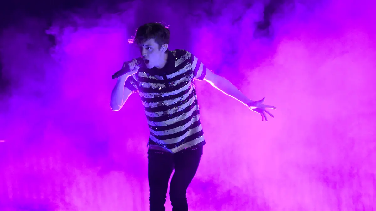 Troy Sivan, winner of the emerging artist award, performs “Youth” at the Billboard Music Awards at the T-Mobile Arena on Sunday, May 22, 2016, in Las Vegas. (Photo by Chris Pizzello/Invision/AP)
