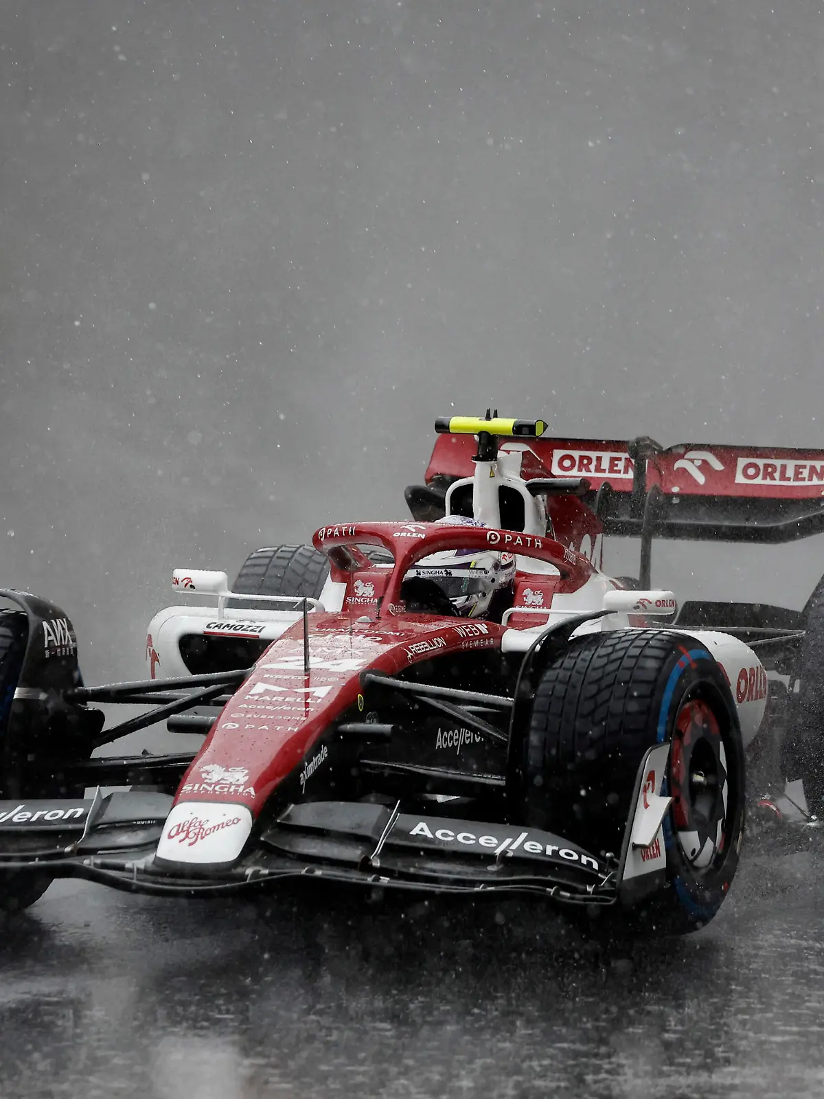 Formula One F1 - Monaco Grand Prix - Circuit de Monaco, Monte Carlo, Monaco - May 29, 2022 Alfa Romeo's Guanyu Zhou during the formation lap REUTERS/Benoit Tessier