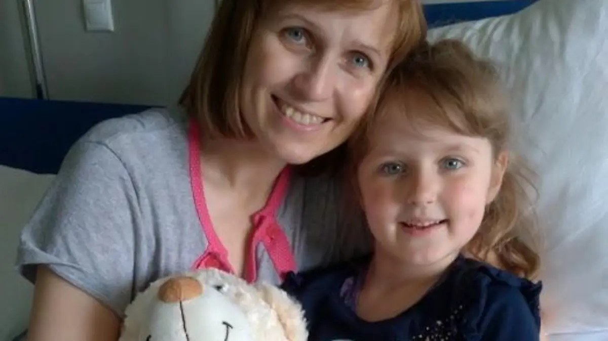 Marina und ihre Mutter werden mittlerweile beide in Kiew behandelt.