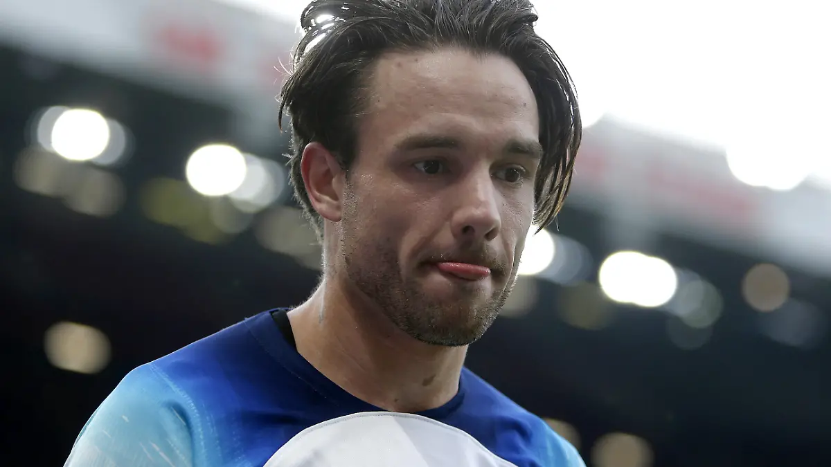 Soccer Aid for UNICEF 2023 - England v Soccer Aid World XI FC - Old Trafford. England's Liam Payne looks on during Soccer Aid for UNICEF 2023 at Old Trafford, Manchester. Picture date: Sunday June 11, 2023. See PA Story SPORT Soccer Aid. Photo credit should read: Will Matthews/PA Wire. RESTRICTIONS: Use subject to restrictions. Editorial use only, no commercial use without prior consent from rights holder. URN:72621537