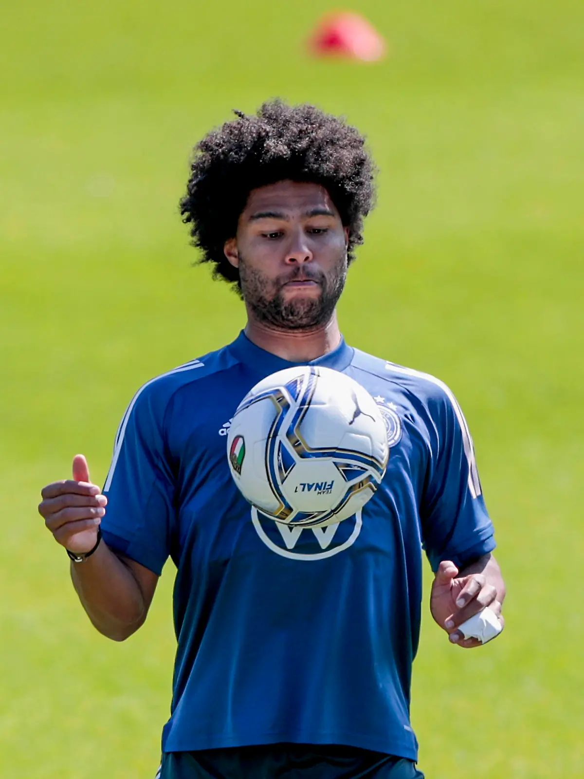  31.05.2022 - Fussball - DFB - Nationalmannschaft Deutschland - Training in Herzogenaurach - / HMB / JuBe - Serge Gnabry *** 31 05 2022 Football DFB National Team Germany Training in Herzogenaurach HMB JuBe Serge Gnabry