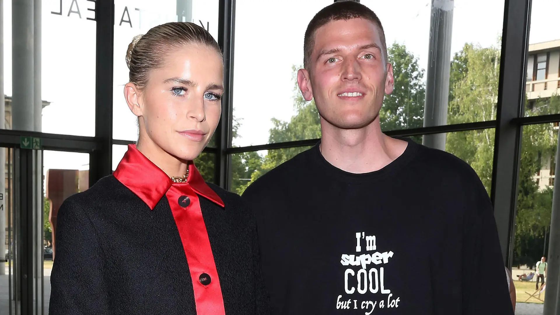 Caro Daur + Boyfriend - Vogue Exclusive Event The Vibrant World of Fashion - Pinakothek der Moderne - Munich - June 21, 2023 - BANG MEDIA INTERNATIONAL FAMOUS PICTURES 28 HOLMES ROAD LONDON NW5 3AB UNITED KINGDOM tel +44 (0) 02 7485 1005 email: paulsmith@bangshowbiz or tom@bangshowbiz.com Photo via Newscom picture alliance