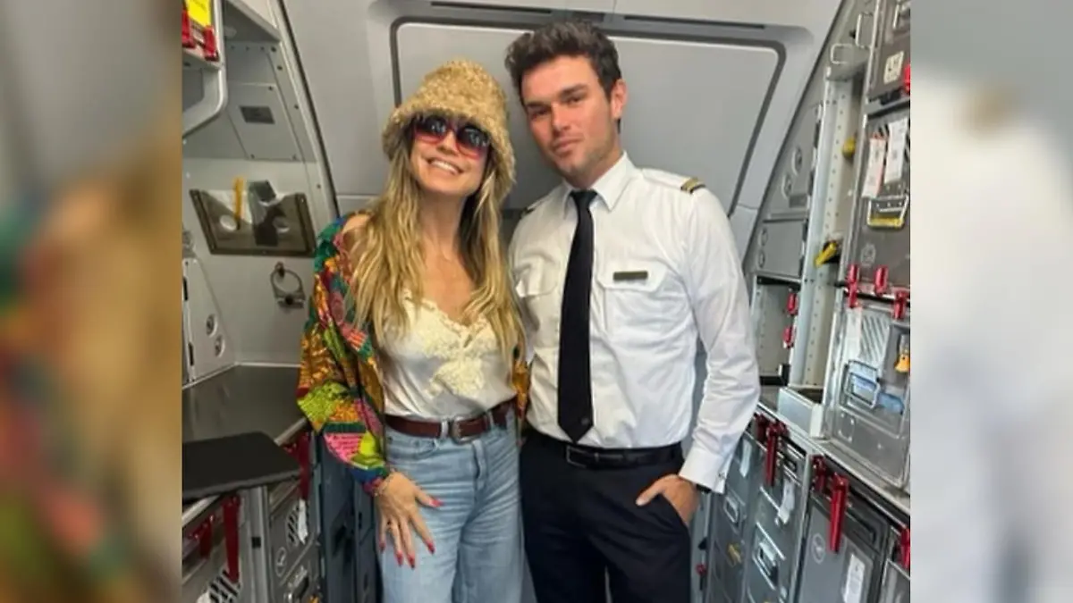 Heidi Klum castet spontan an Bord eines Flugzeuges ihren ersten männlichen GNTM-Kandidaten: Niklas Jandusch.
