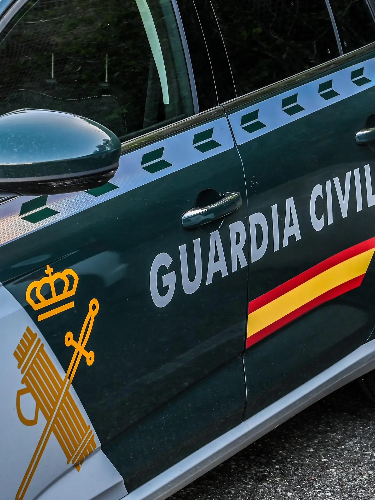©PHOTOPQR/L'INDEPENDANT/MICHEL CLEMENTZ ; LE PERTHUS ; 08/05/2023 ; LE VILLAGE FRONTALIER DU PERTHUS / ILLUSTRATION / VEHICULE DE LA GUARDIA CIVIL