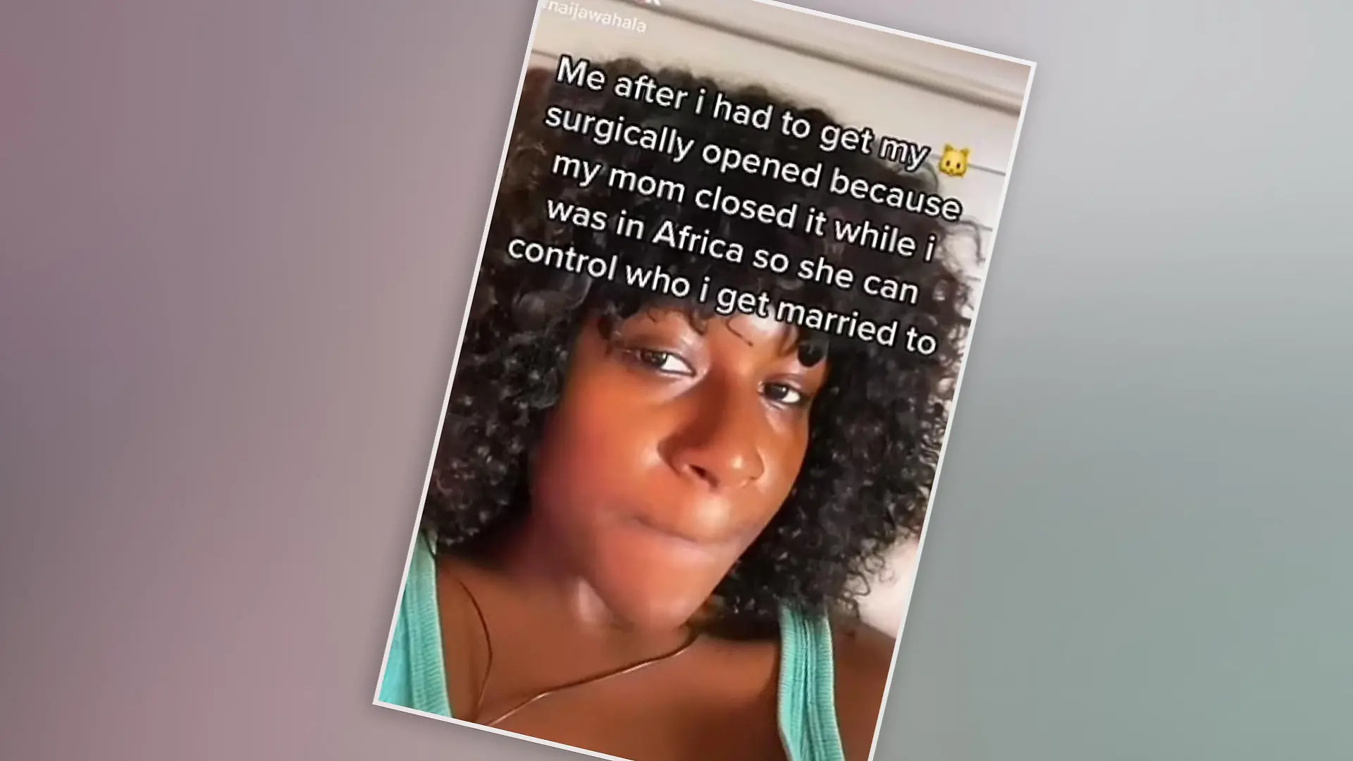 Krystal in Tik Tok Video