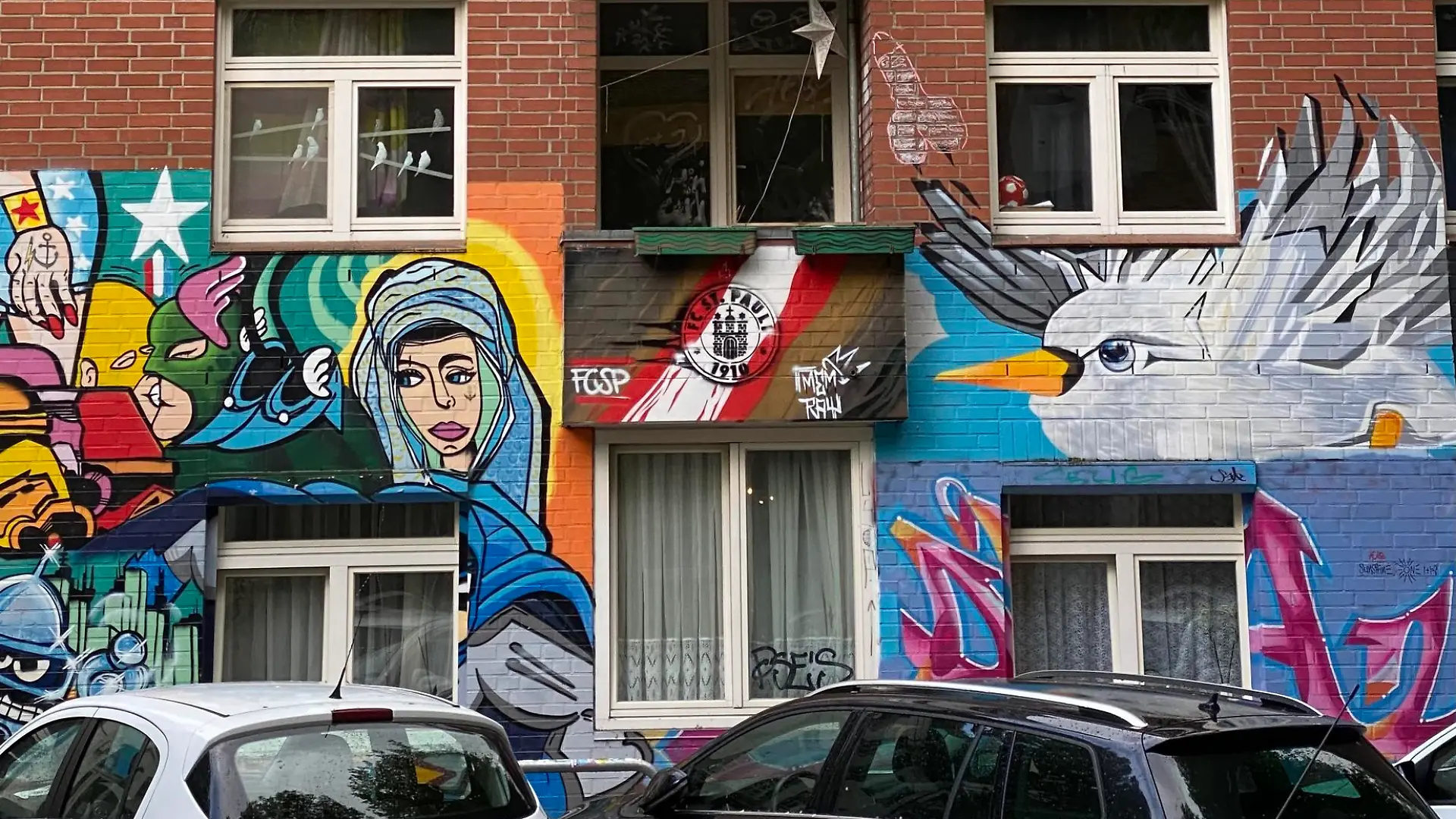 Graffiti in St. Pauli, Hamburg