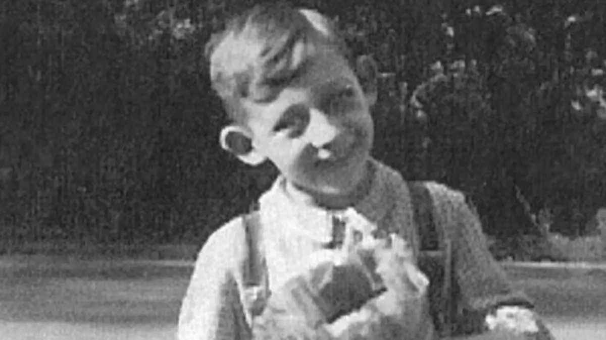 Hier war er gerade einmal fünf Jahre alt: Dieter Hallervorden