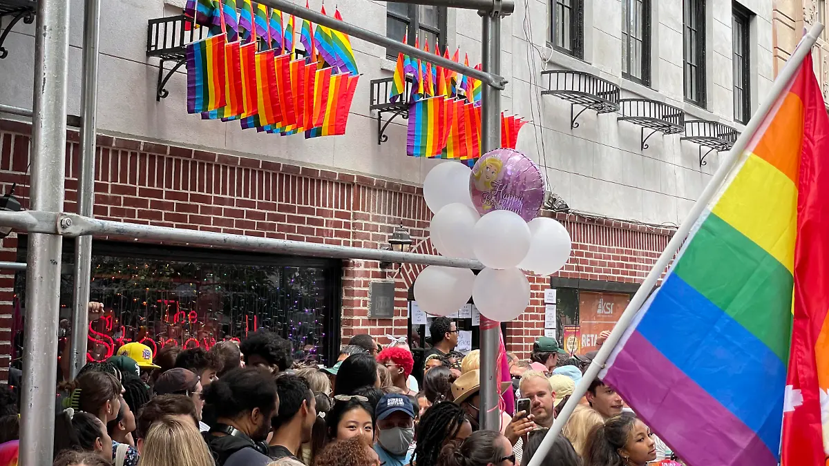 Photo by: STRF/STAR MAX/IPx 2021 6/27/21 Atmosphere at the 'Gay Pride Parade' in New York City.