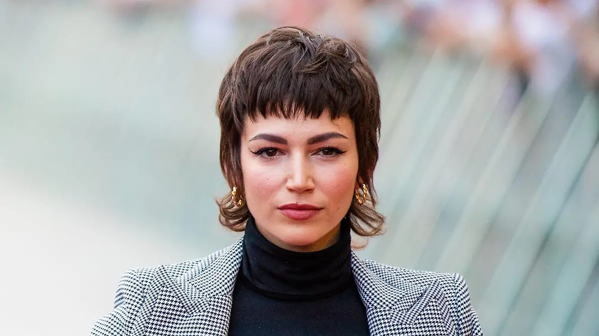 Ursula Corbero attends the 'La Odisea de Los Giles (Heroic Losers)' Premiere during the 67th San Sebastian Film Festival in the northern Spanish Basque city of San Sebastian on September 23, 2019. (Photo by Manuel Romano/NurPhoto)