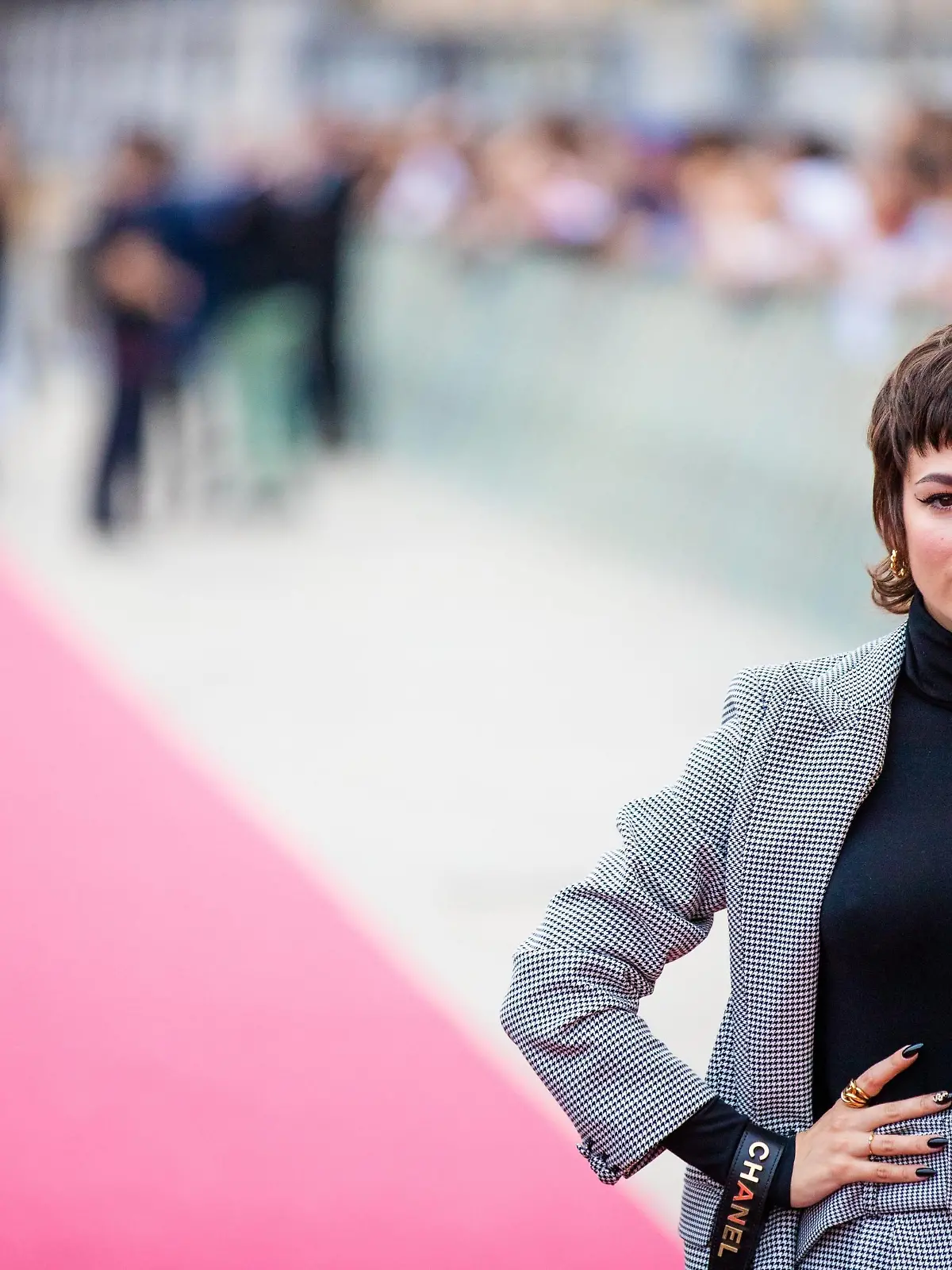 Ursula Corbero attends the 'La Odisea de Los Giles (Heroic Losers)' Premiere during the 67th San Sebastian Film Festival in the northern Spanish Basque city of San Sebastian on September 23, 2019. (Photo by Manuel Romano/NurPhoto)