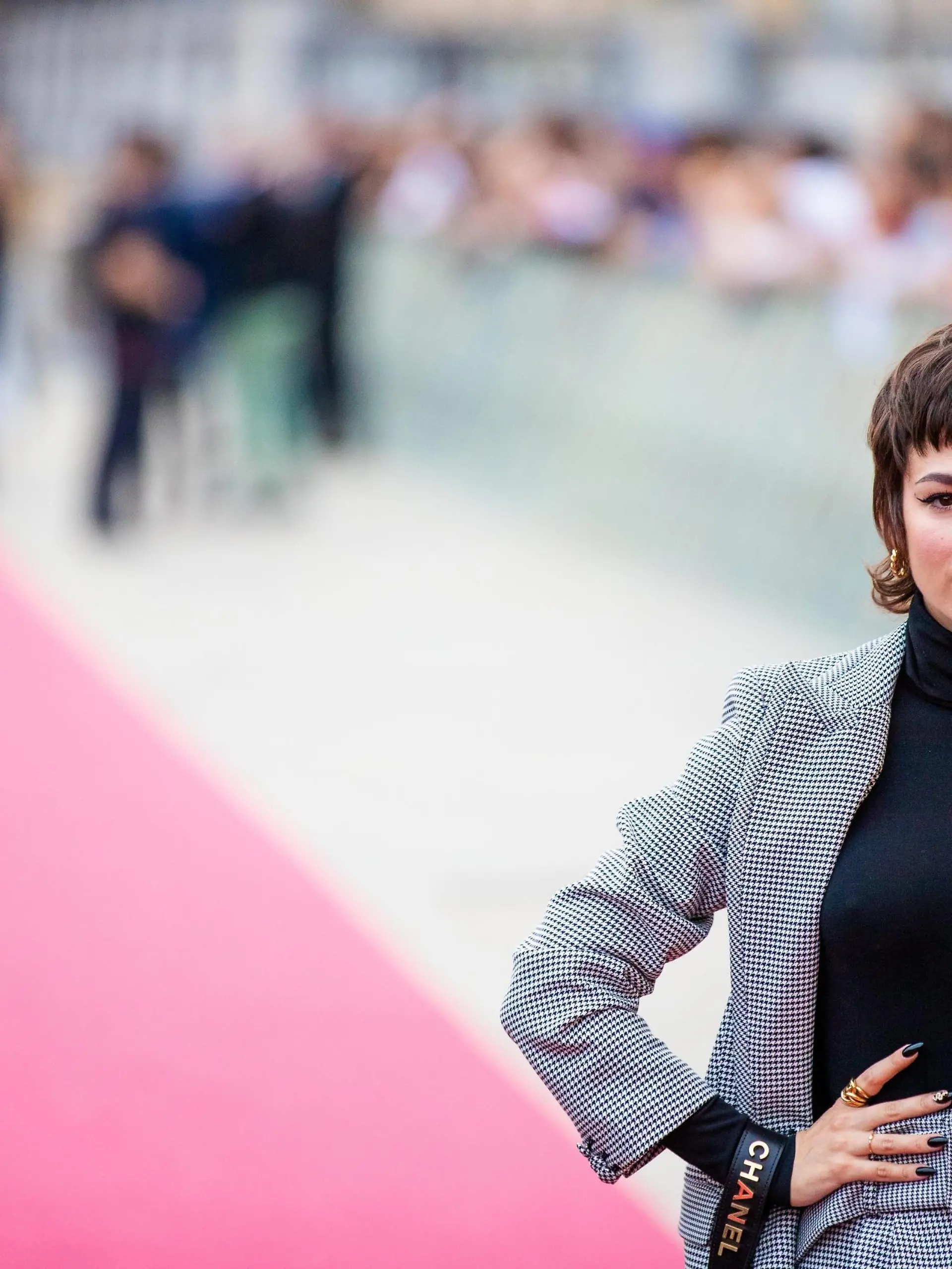Ursula Corbero attends the 'La Odisea de Los Giles (Heroic Losers)' Premiere during the 67th San Sebastian Film Festival in the northern Spanish Basque city of San Sebastian on September 23, 2019. (Photo by Manuel Romano/NurPhoto)