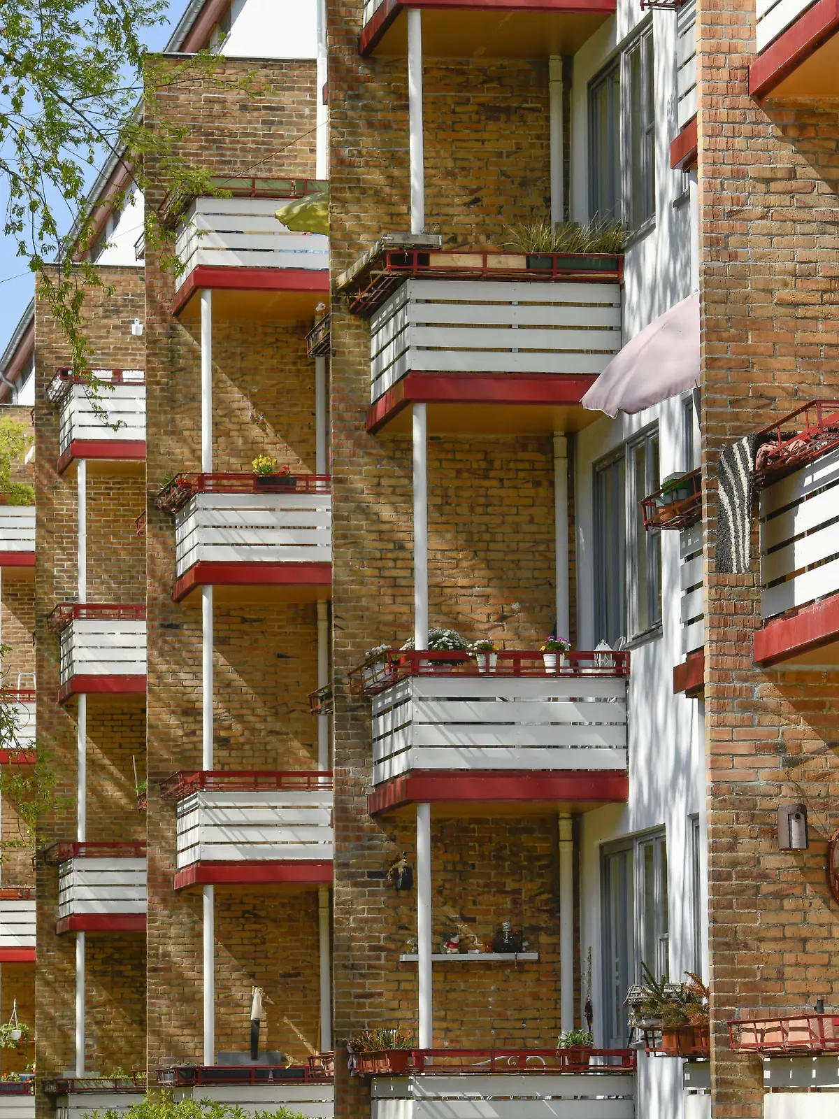 Wohnbauten von Otto Bartning Langer Jammer , Goebelstraße, Großsiedlung Siemensstadt, Spandau, Berlin, Deutschland *** Residential buildings by Otto Bartning Langer Jammer Goebelstraße Large housing estate Siemensstadt Spandau Berlin Germany  
