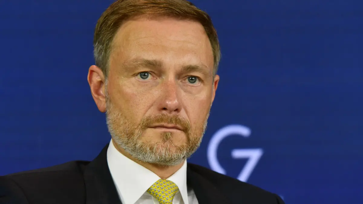  Deutschland, Königswinter, 20.05.2022 Pressekonferenz zum G7-Gipfel der Finanzminister Foto: Bundesfinanzminister Christian Lindner G7-Gipfel der Finanzminister *** Germany, Königswinter, 20 05 2022 Press conference on the G7 Summit of Finance Ministers Photo Federal Finance Minister Christian Lindner G7 Summit of Finance Ministers