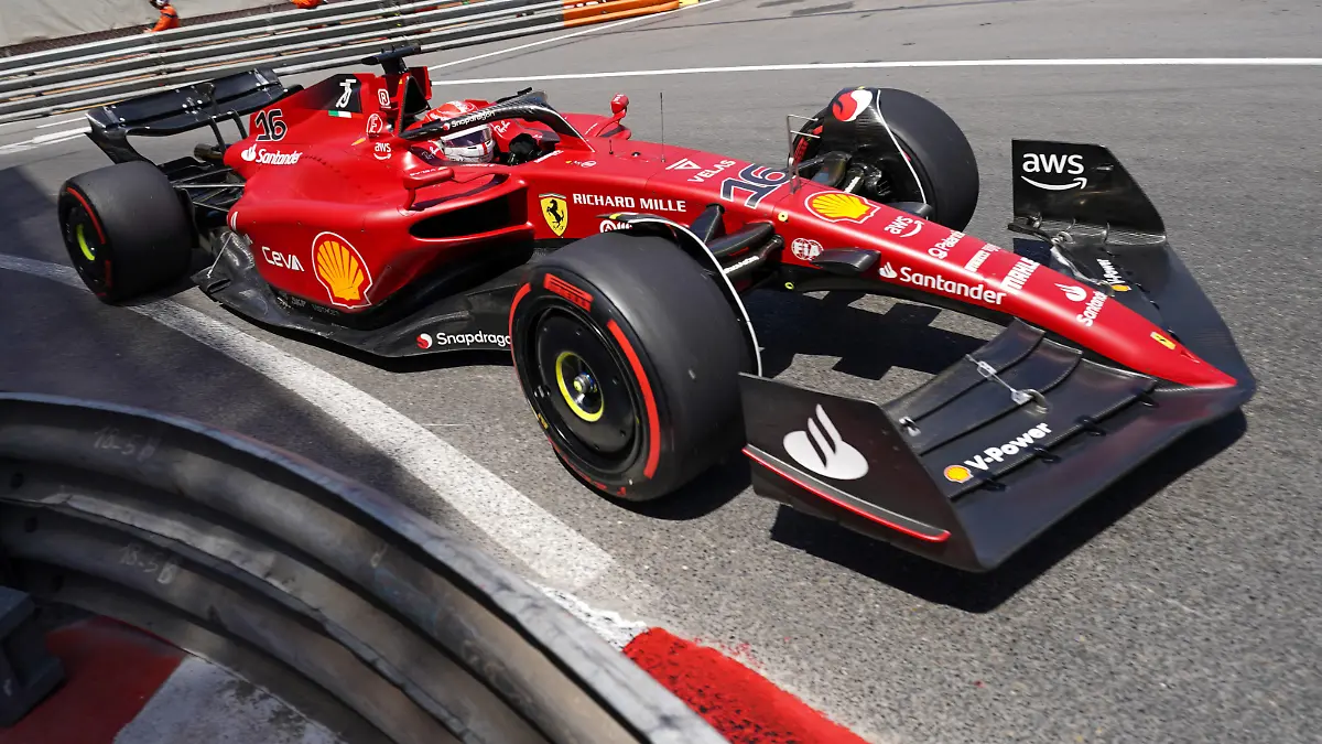 F1 Grand Prix of Monaco - Qualifying Charles Leclerc of Monaco driving the 16 Scuderia Ferrari F1-75 Ferrari 066/7 during the Formula 1 Grand Prix De Monaco on May 27-28, 2022 in Montecarlo, Monaco. Montecarlo Monaco Monaco PUBLICATIONxNOTxINxFRA Copyright: xAlessioxMorgesex originalFilename:morgese-formula1220528_npfBp.jpg 