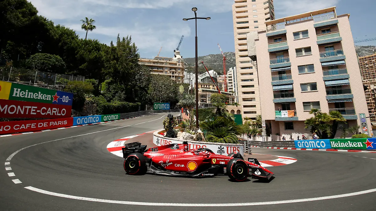 Formula 1 2022: Monaco GP CIRCUIT DE MONACO, MONACO - MAY 28: Charles Leclerc, Ferrari F1-75 during the Monaco GP at Circuit de Monaco on Saturday May 28, 2022 in Monte Carlo, Monaco. Photo by Zak Mauger / LAT Images Images PUBLICATIONxINxGERxSUIxAUTxHUNxONLY GP2207_111429_56I5815