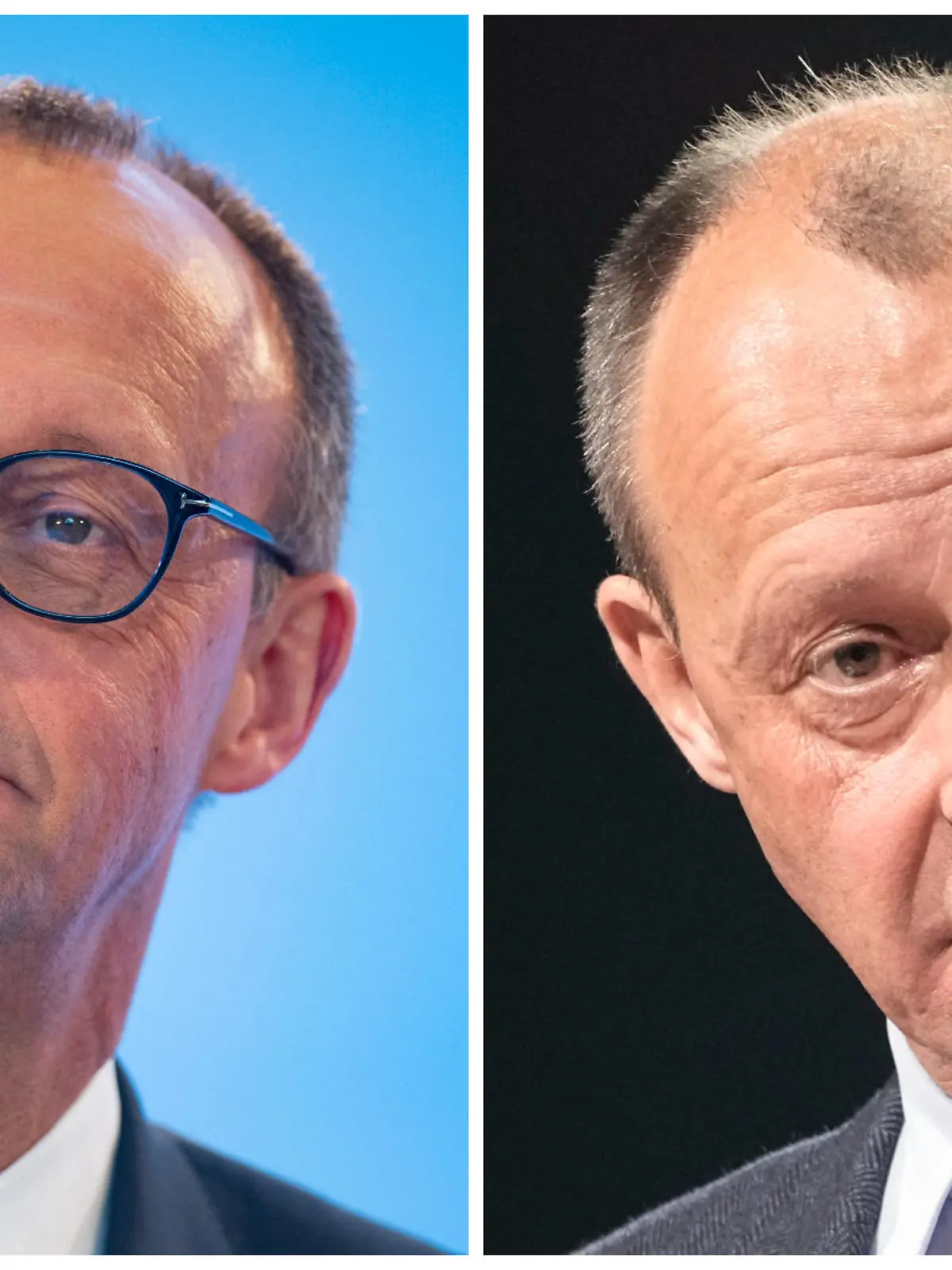 Typveränderung: Friedrich Merz trägt seit ein paar Wochen eine Gleitsichtbrille.