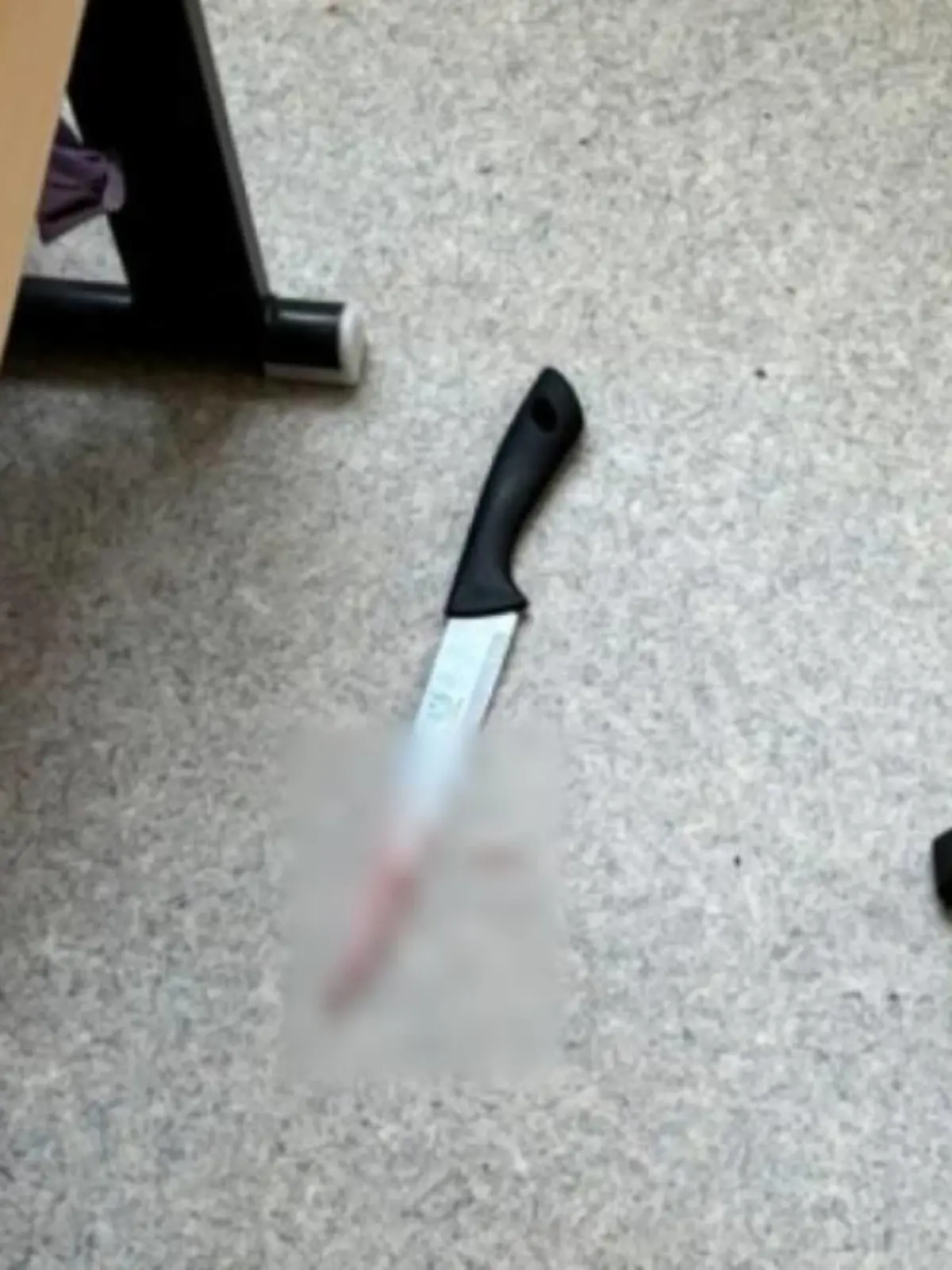 Mit diesem Messer soll die Zwölfjährige ihre Mitschülerin angegriffen haben.