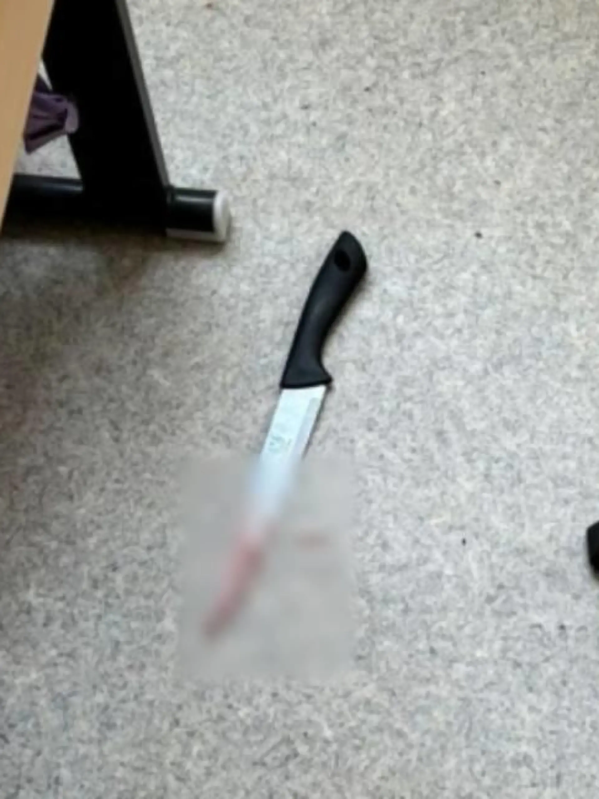 Mit diesem Messer soll die Zwölfjährige ihre Mitschülerin angegriffen haben.