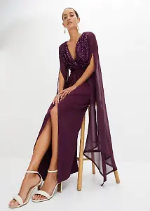 Abendkleid mit Pailletten