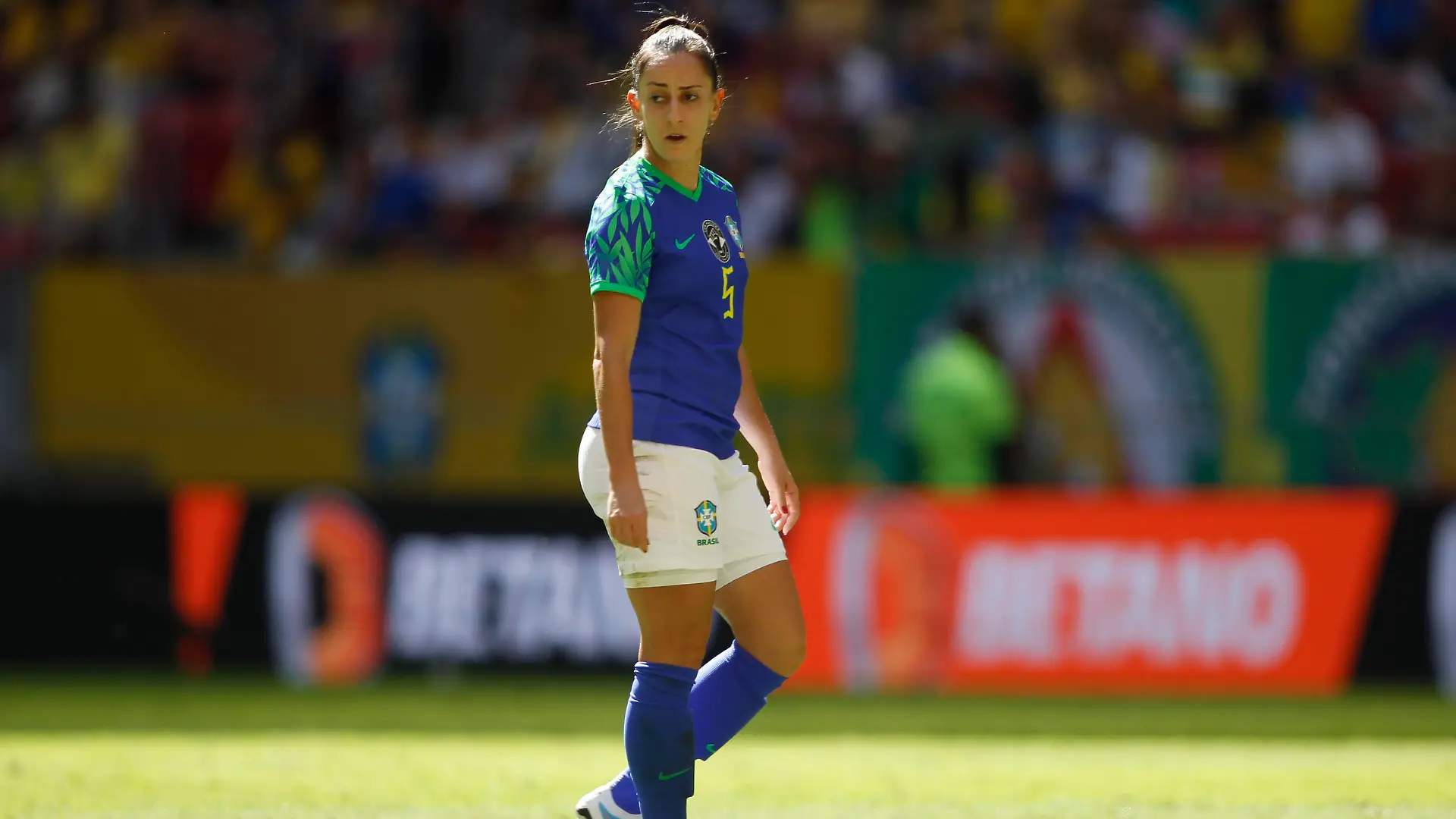 July 2, 2023, Brasilia, Federal District, Brazil: Mane Garrincha Stadium Luana Bertolucci of Brazil, during the international friendly between Brazil and Chile, at Mane Garrincha Stadium, this Sunday 02. 30761 (Credit Image: Â© Adalberto Marques/Sport Press Photo via ZUMA Press