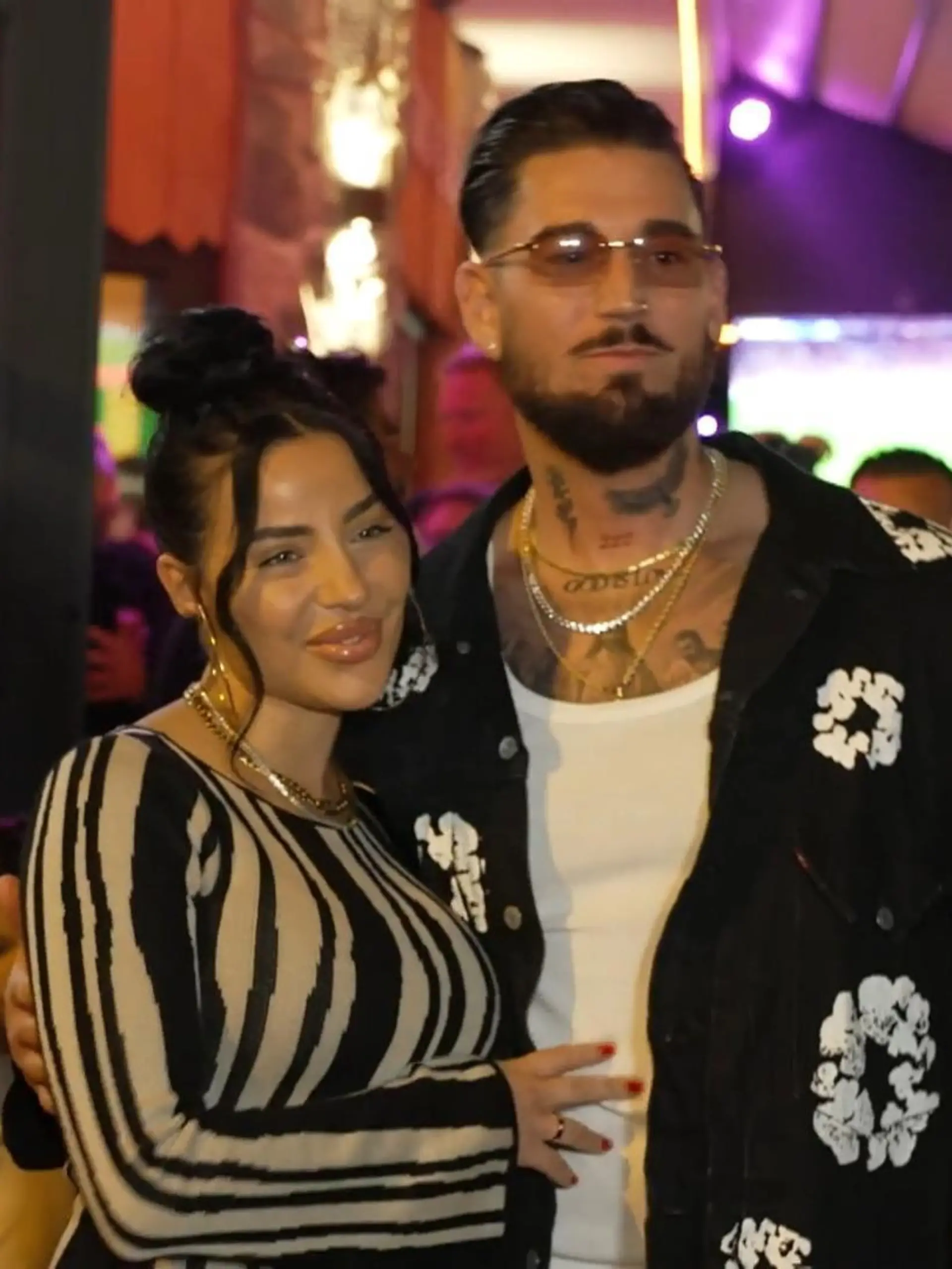 Leyla Lahouar und Mike Heiter