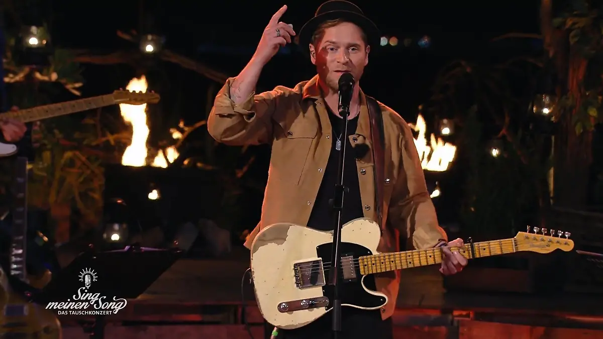 Johannes Oerding öffnet die Schleusen „Ihr da oben“ wird zum „Song des Abends“