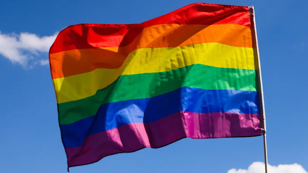  May 21, 2022, Krakow, Poland: A rainbow flag is seen during the Equality March. This year s Equality March took place for the eighteenth time, and the second time under the patronage of Jacek Majchrowski, the mayor of the city. Krakow Poland - ZUMAz156 20220521_mda_z156_059 Copyright: xBeataxZawrzelx