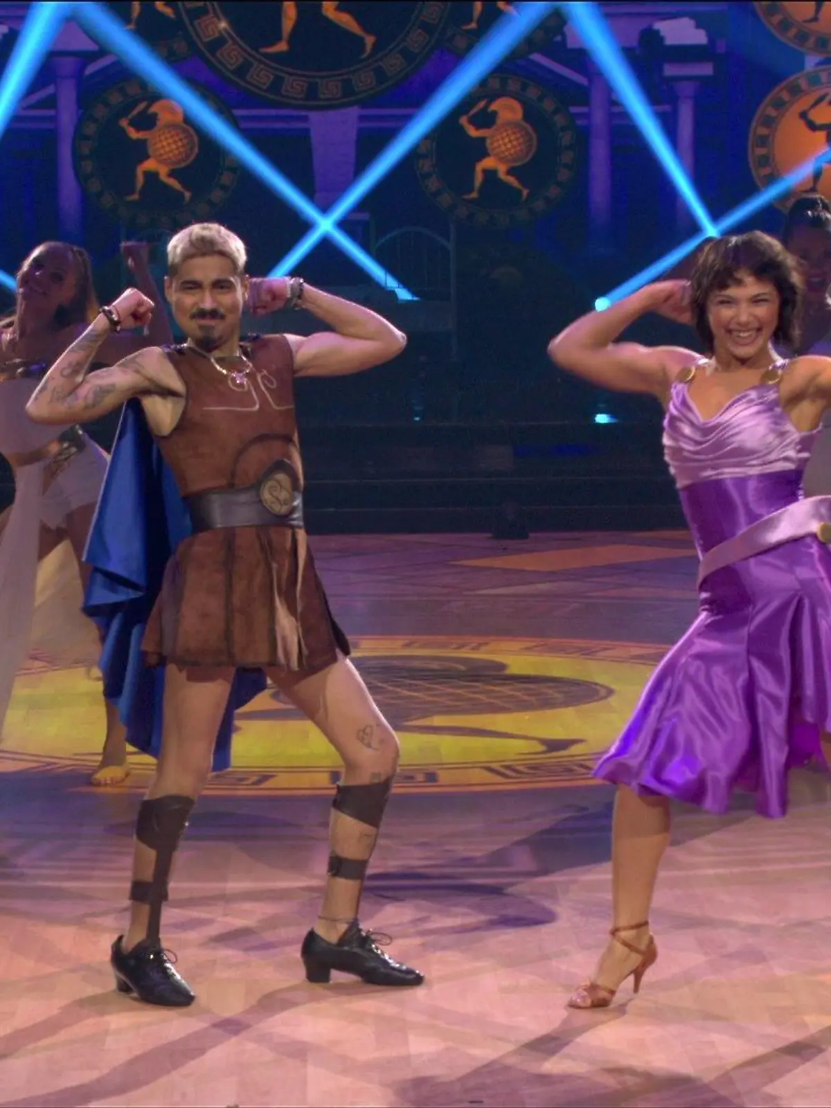 Tony Bauer und Anastasia Stan