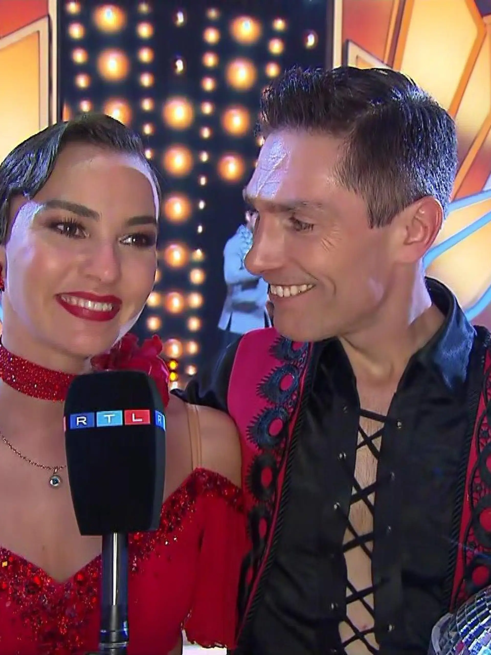 Renata und Christian im Interview nach ihrem Sieg in der "Profi Challenge"