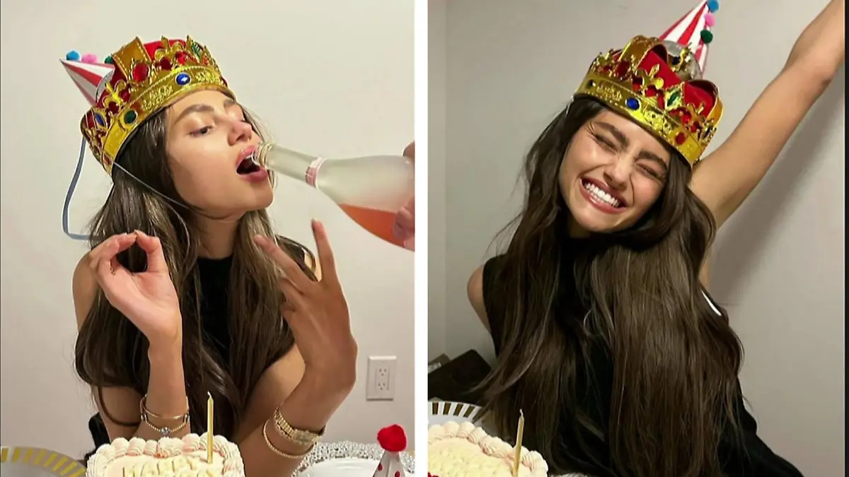 Prösterchen! Leni Klum feiert ihren 20. Geburtstag.