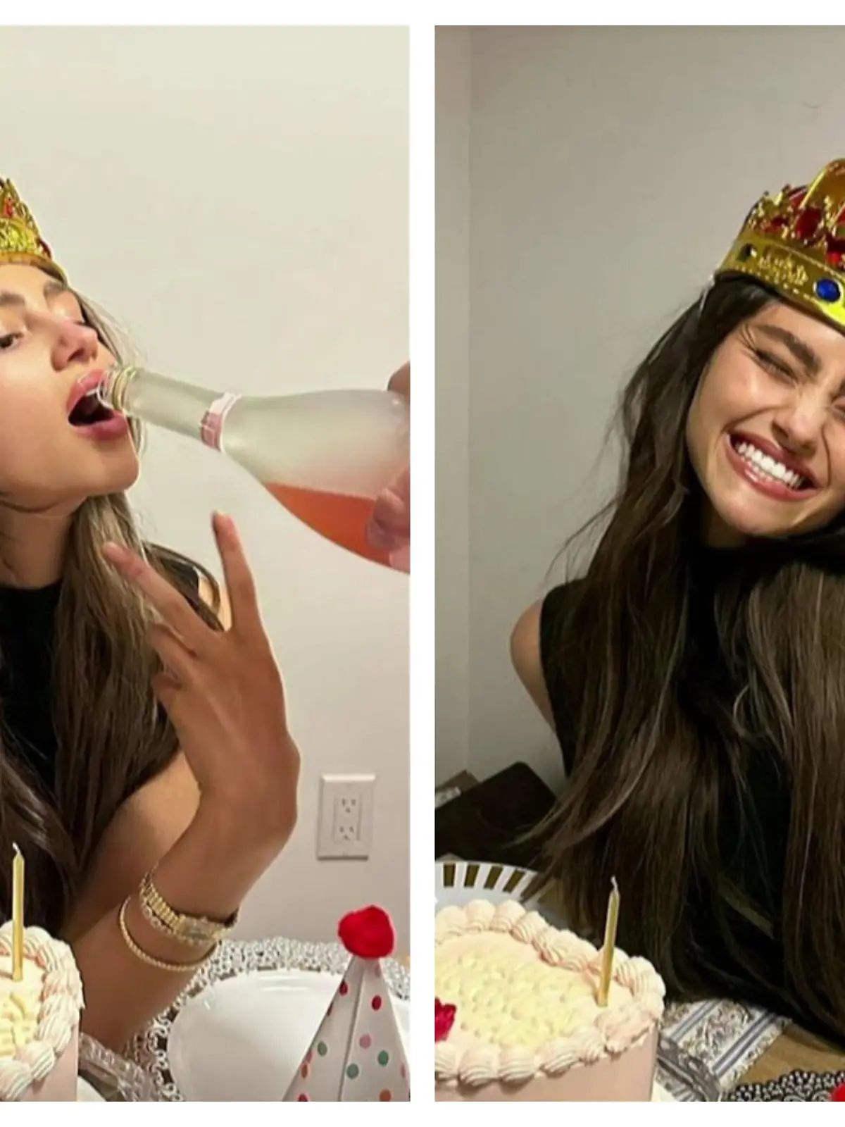 Prösterchen! Leni Klum feiert ihren 20. Geburtstag.
