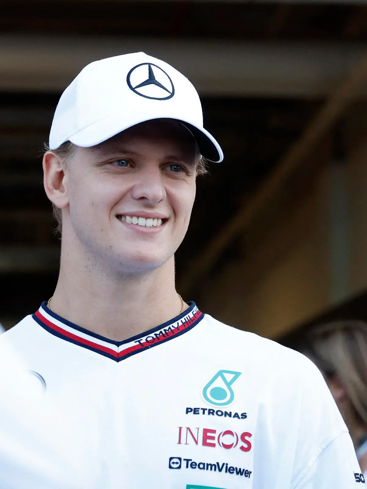 Formula One F1 - Miami Grand Prix - Miami International Autodrome, Miami, Florida, United States - May 2, 2024  Mercedes' reserve driver Mick Schumacher ahead of the Miami Grand Prix REUTERS/Marco Bello