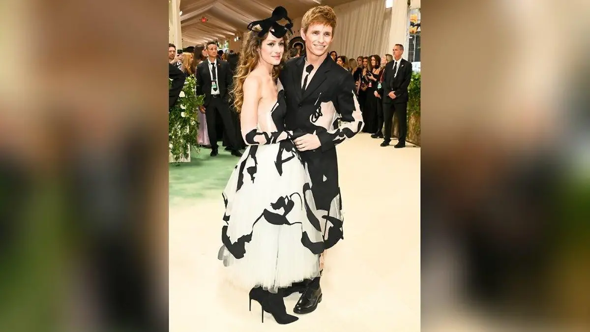 Met Gala 2024: Süßer Auftritt von Eddie Redmayne und seiner Frau