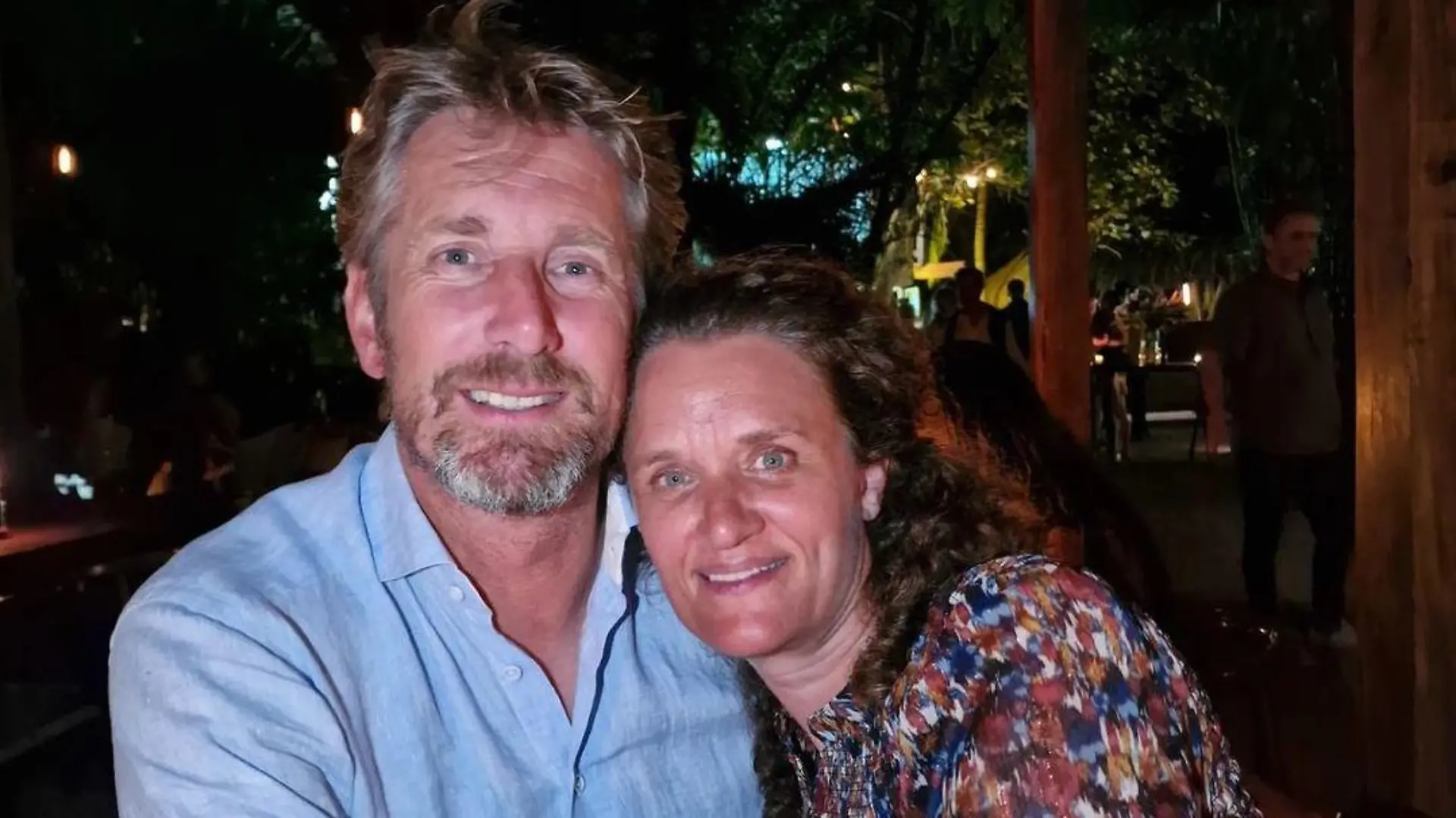 Edwin van der Sar und seine Frau Annemarie