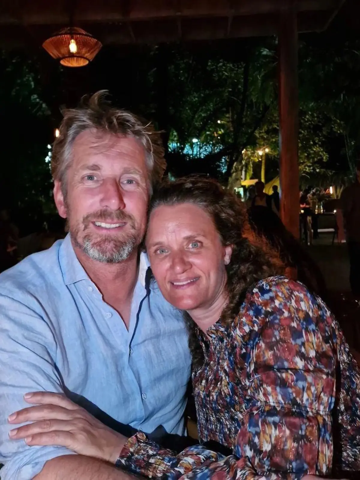 Edwin van der Sar und seine Frau Annemarie