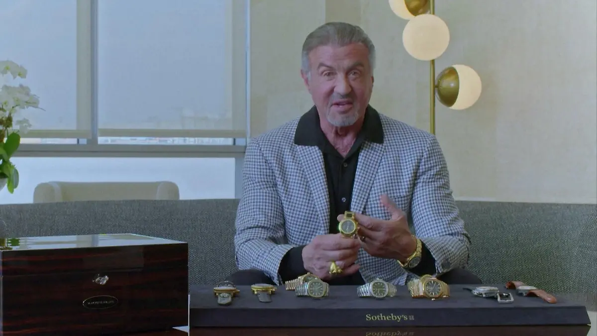 Sylvester Stallone vertickt seine Uhren in New York "Rambo"-Star mistet aus