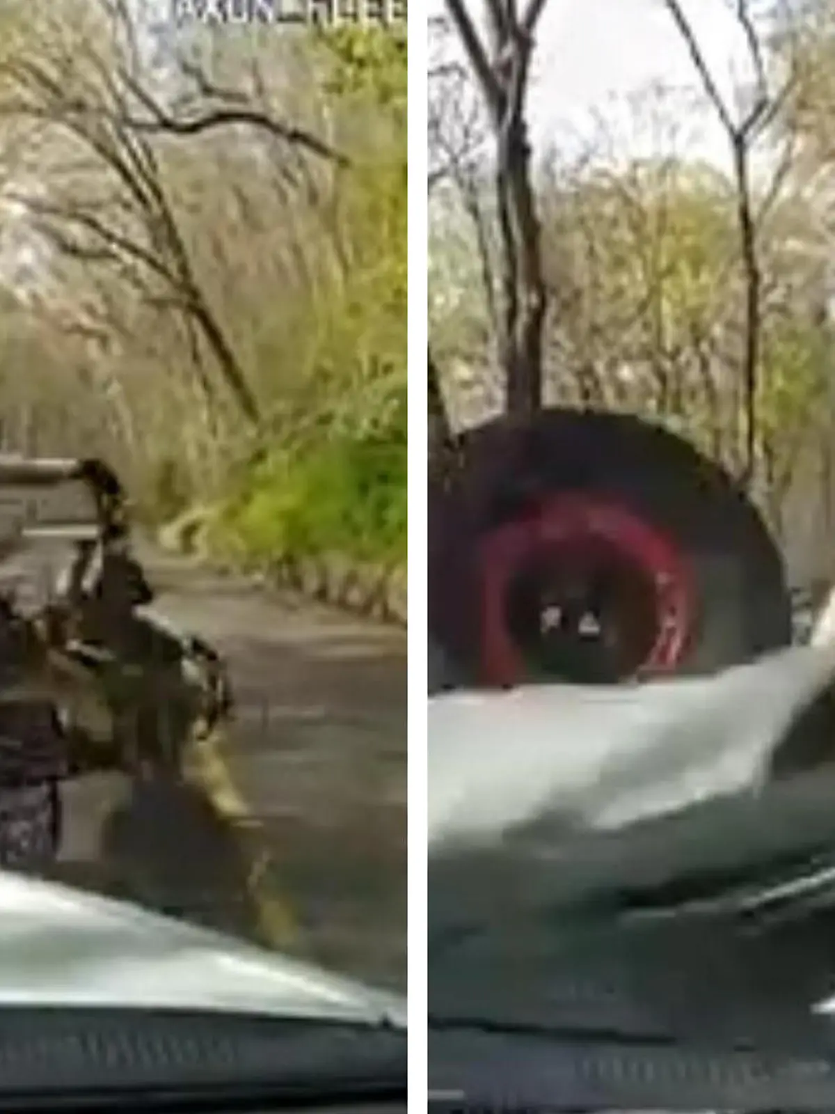Da in dem Park in Connecticut nur Fußgänger erlaubt sind, handelt die Polizei schnell - und schneidet einem Quad-Fahrer den Weg ab. Da der Bremsweg zu lang ist, knallt der Fahrer frontal auf die Windschutzscheibe. Wie die Polizei selbst reagiert und wie es zu dem Unfall kam, seht ihr im Video.