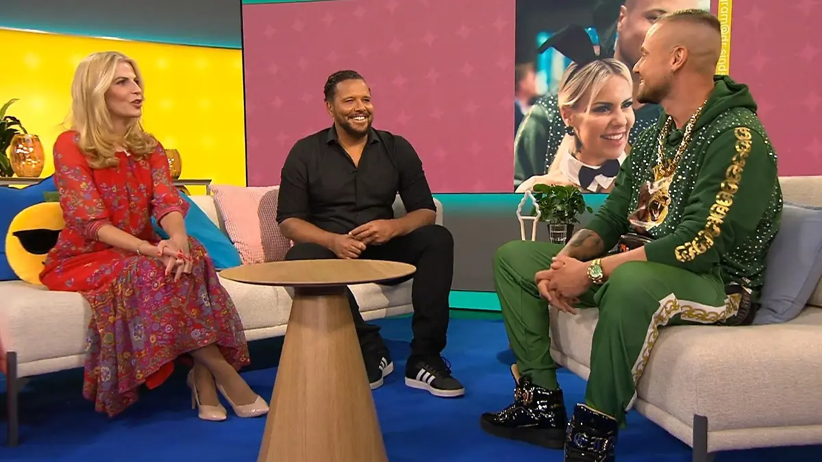 Eric Sindermann im Reality Check bei Tanja Bülter und Kema Amoa