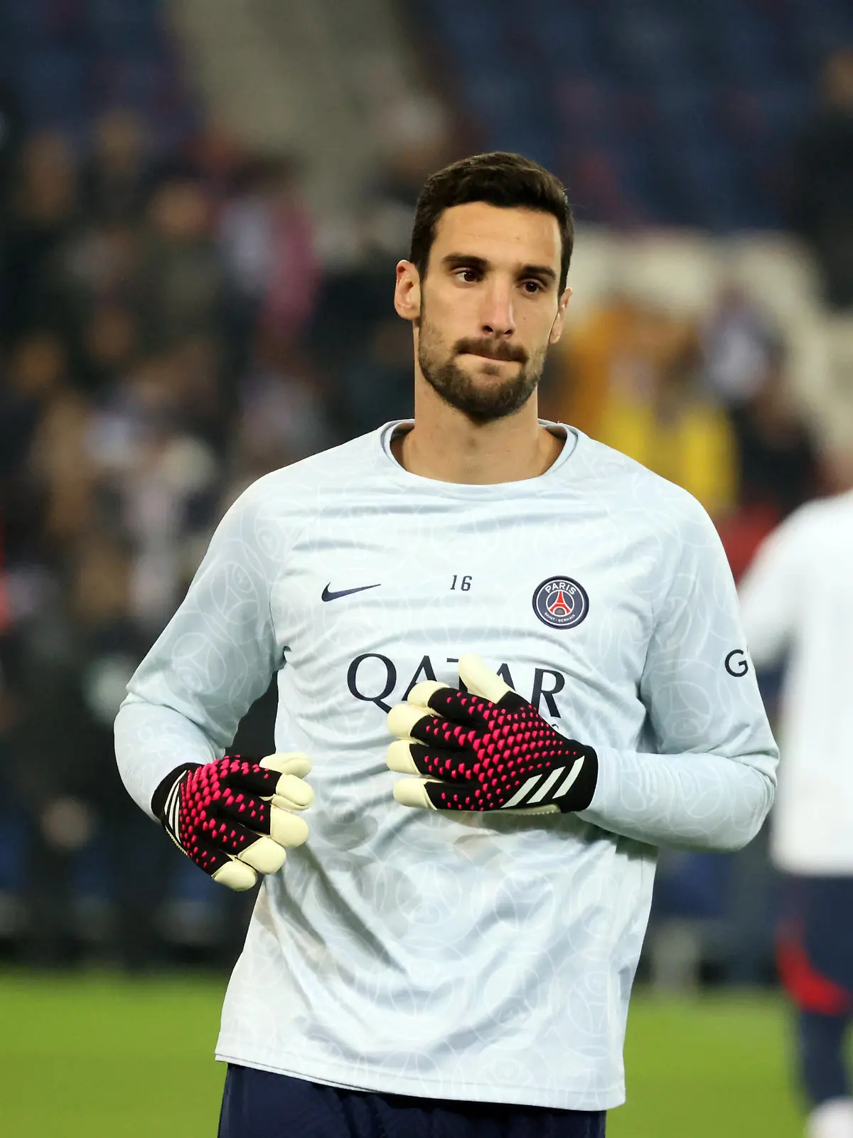 Frankreich, Paris, 14.02.2023, Fussball, Champions League, Paris Saint-Germain - FC Bayern München: Sergio Rico (PSG). Foto: Robin Rudel